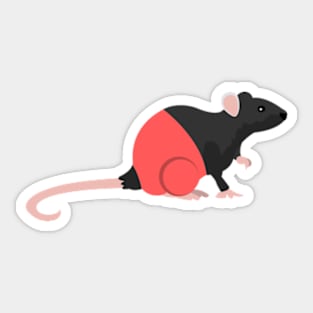 Realistic Mickey Parody Sticker